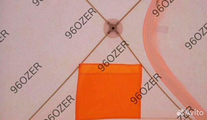 Палатка зимняя Куб 2 Медведь 3 слойная