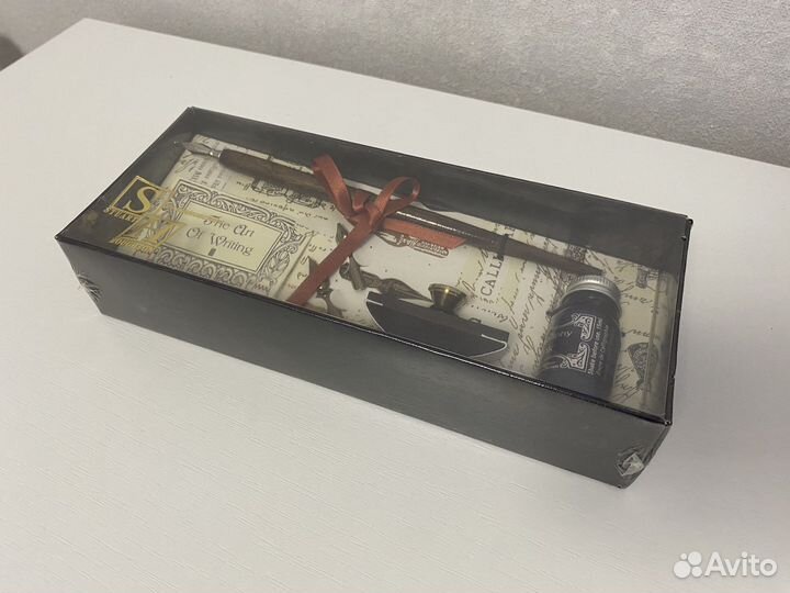 Письменный набор с перьевой ручкой