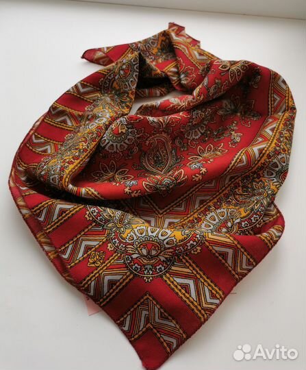 Павловопосадский платок шерсть