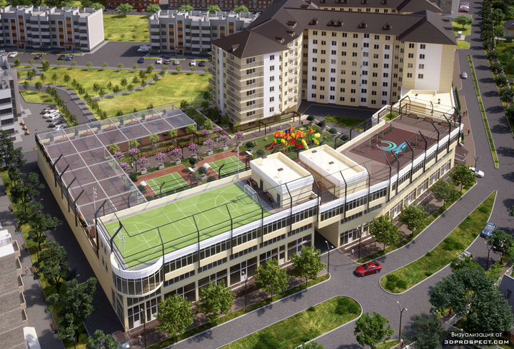 1-к. квартира, 53 м², 4/9 эт.