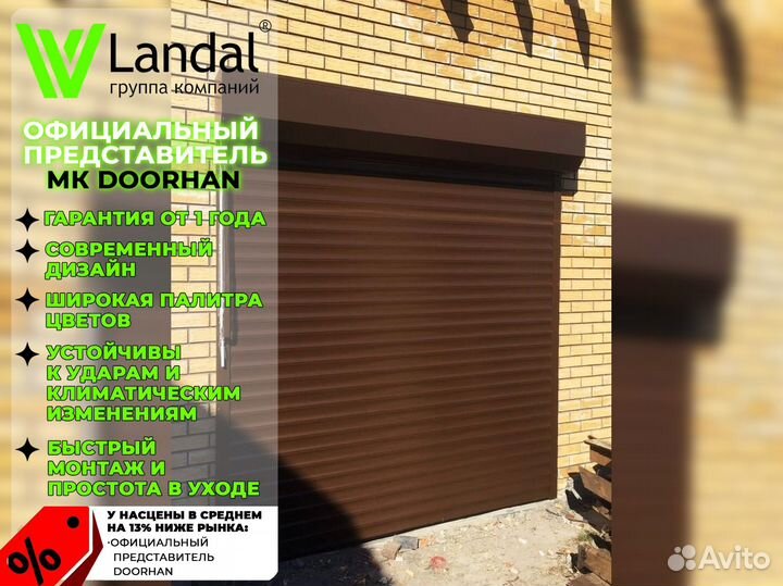 Гаражные роллетные ворота