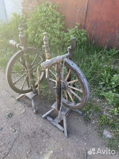 Прялка деревянная старинная