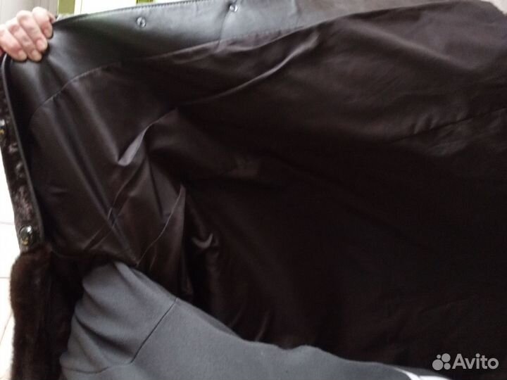 Губа Мутон воротник норка