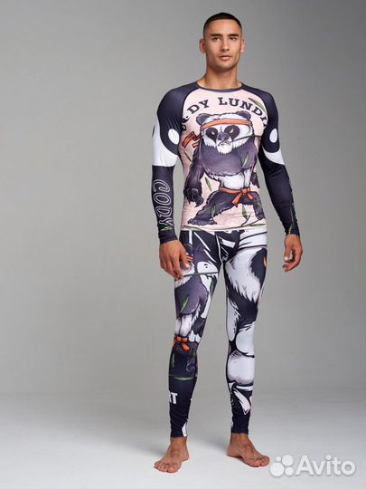 Рашгард мужской для мма cody lundin CL11202 panda