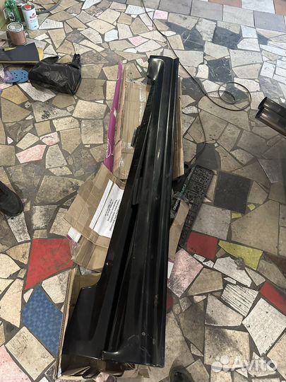 Пороги r34 седан, капот