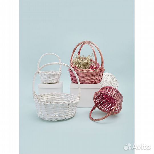 Подарочные плетеные корзины