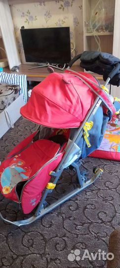 Санки коляска