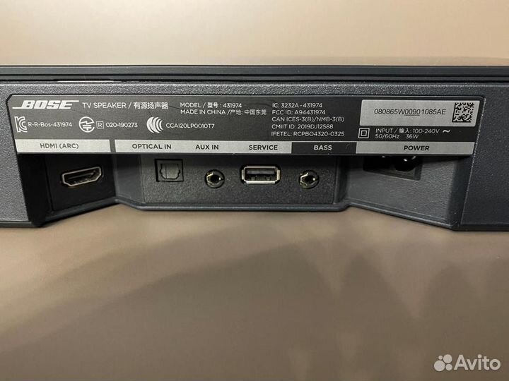 Саундбар Bose TV Speaker