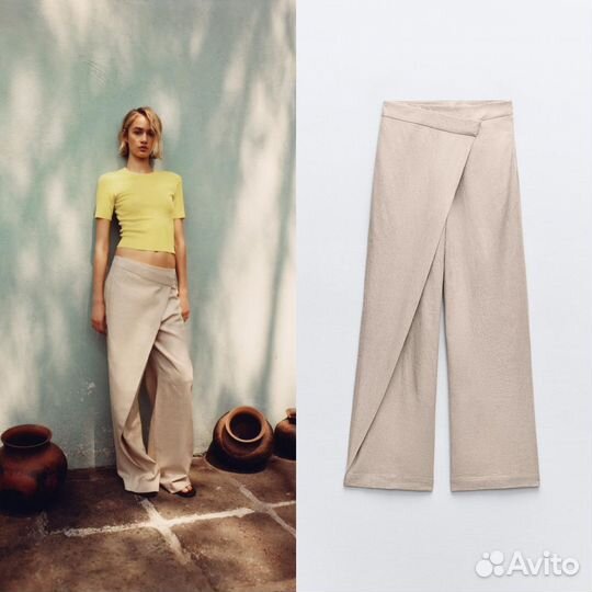 Брюки Zara Новая коллекция 2024