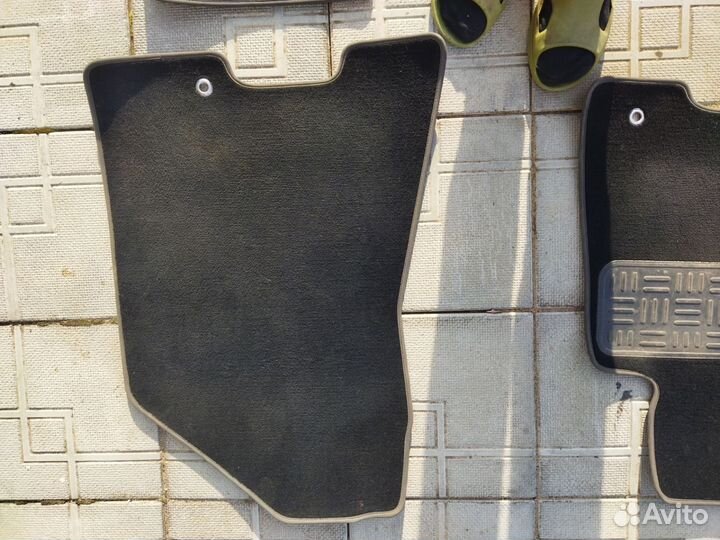 Автомобильные коврики ворсовые для киа Спортейдж 4