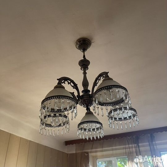 Люстра и бра комплект