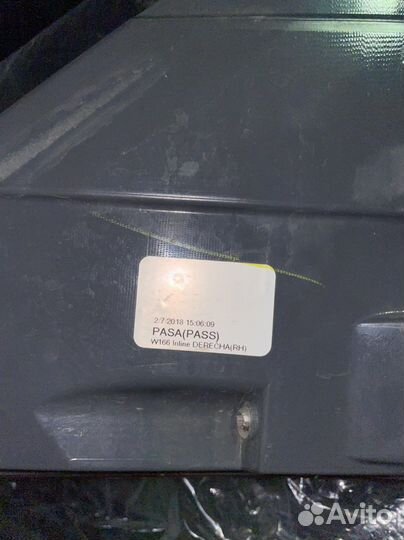 Задний правый фонарь Mercedes GLE W166