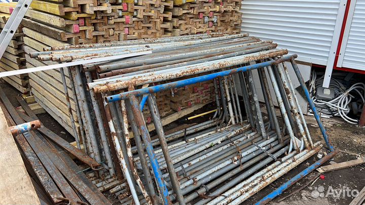 Леса строительные рамные