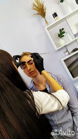 Перманент, оформление бровей, ламинирование ресниц