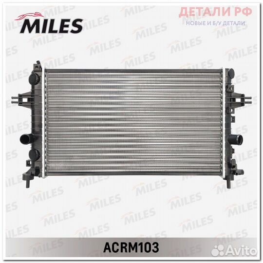 Радиатор opel astra H 1.6/1.8 04- (Замен на acrm031) miles acrm103