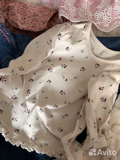 Пакет фирменных вещей для девочки 6-12 мес