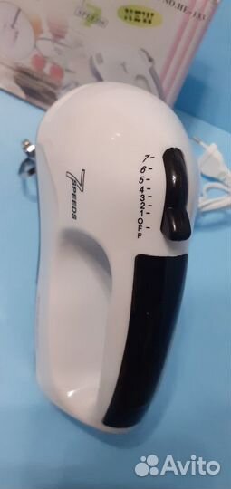 Мощный миксер Скарлет 7 скоростей, 2 насадки