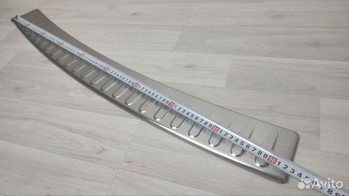 Накладка на задний бампер Renault Duster 11-17