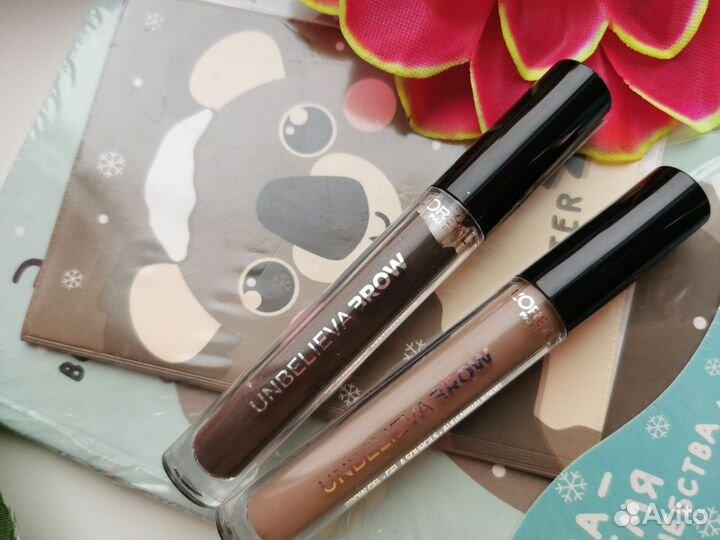 Гель, тинт, краска, помадка для бровей Loreal, May