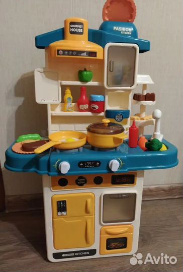 Детская кухня.Пар,вода,свет Новая.Подарок