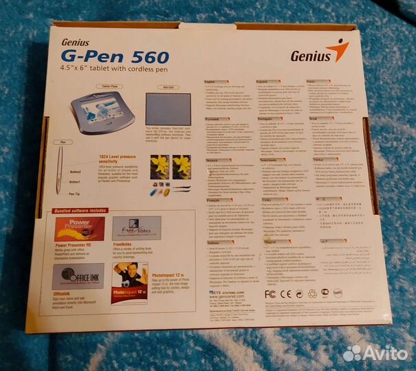 Граф. планшет G-Pen 560