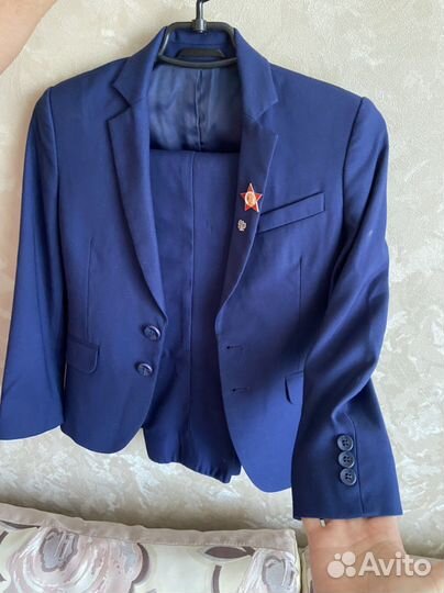 Школьный костюм для мальчика, размер 122-128