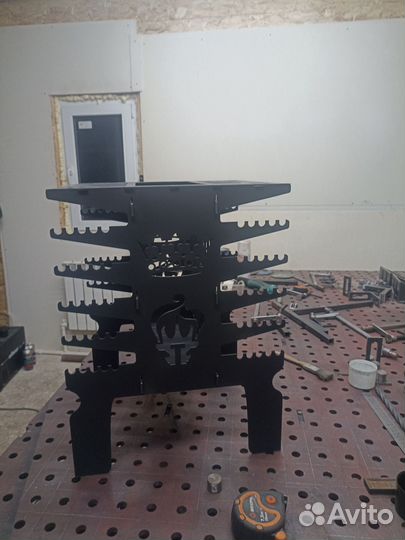 Мангал вертикальный