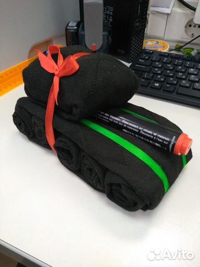 Танк из носков