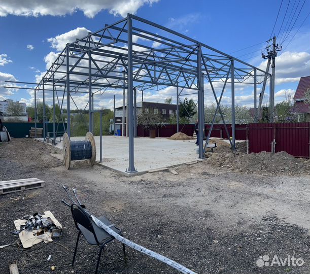 Каркас ангара