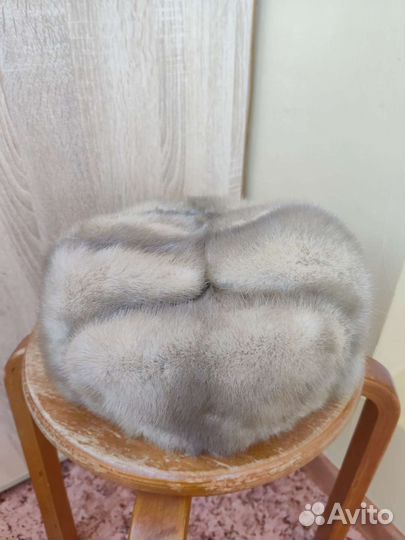 Шапка норковая женская б/у