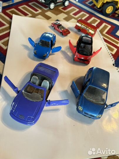 Модели машинок (4 набора)