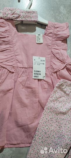 Комплект летний для девочки 2 года