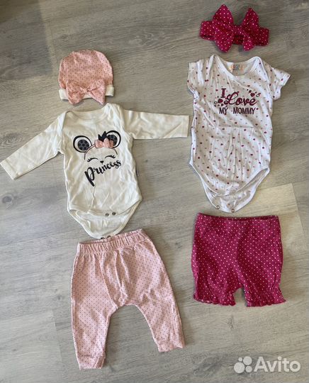 Вещи пакетом для девочки