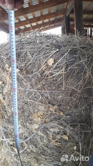 Сено и солома в тюках