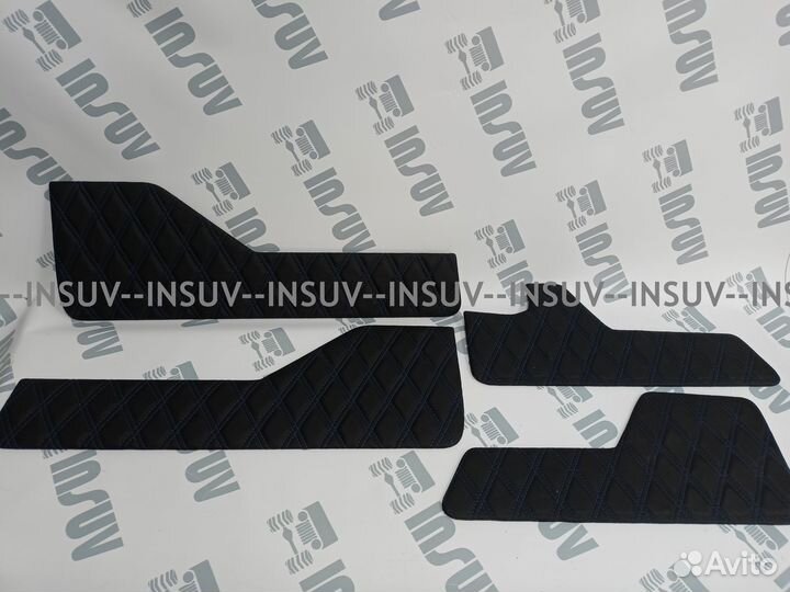 Вставки в двери экокожа Нива Урбан 