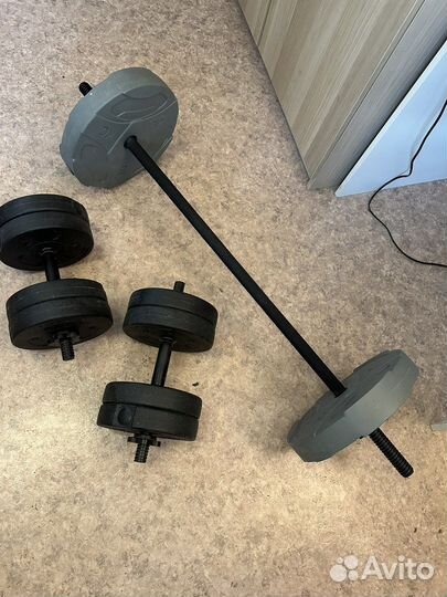 Штанга и гантели