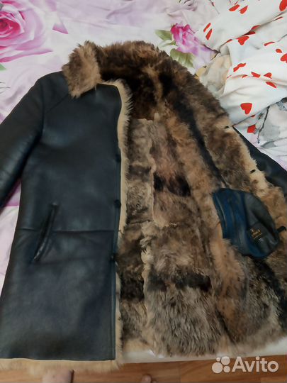 Дубленка натуральная мужская 50 52