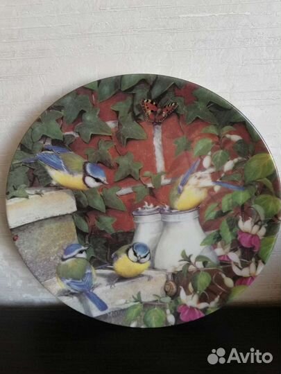 Настенная тарелка Англия, Германия