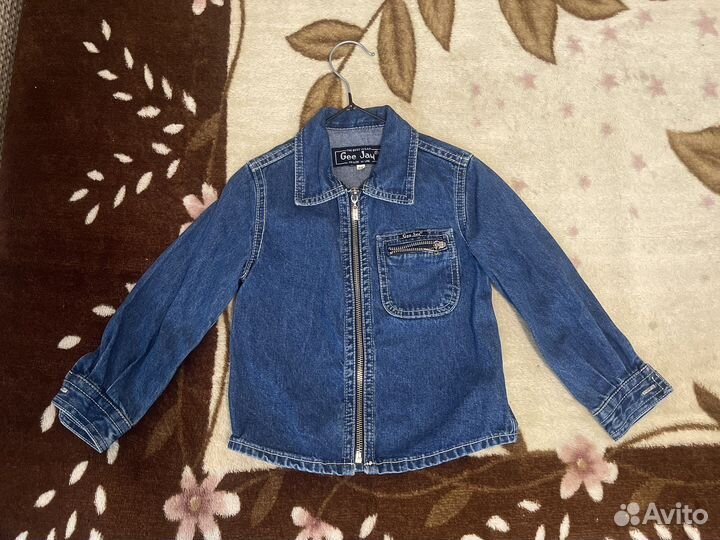 Джинсовая куртка на девочку