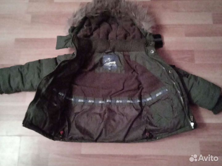 Пуховик детский