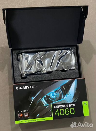 Видеокарта gigabyte nvidia GeForce RTX 4060 8гб
