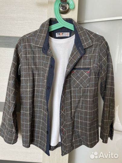 Рубашка на мальчика 116р