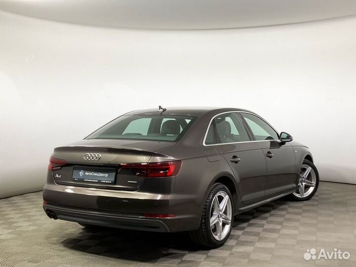 Audi A4 2.0 AMT, 2017, 100 000 км