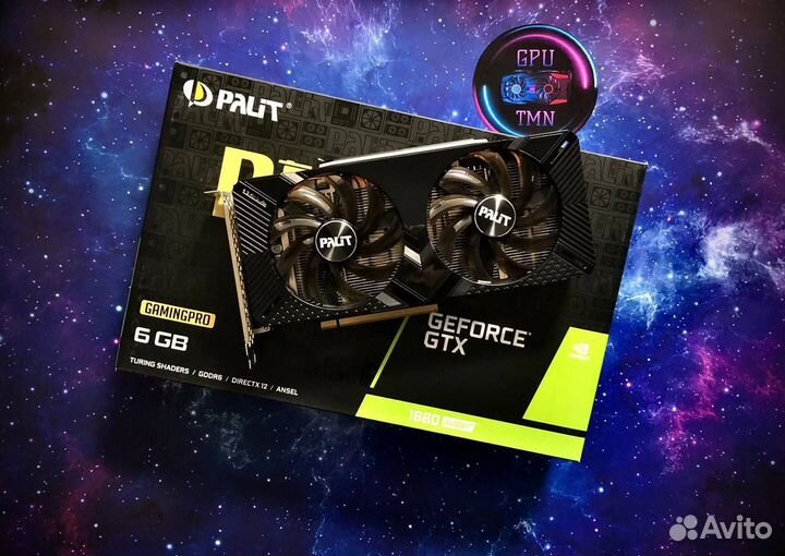 Видеокарта gtx 1660 super 6gb palit