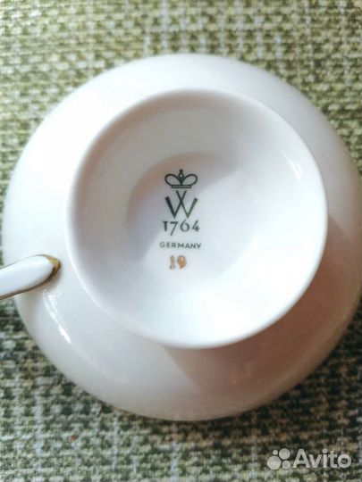 Чайная пара ГДР 1960г