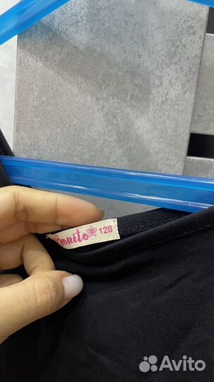 Купальник для танцев черный 128