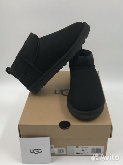 Угги UGG Ultra Mini Black