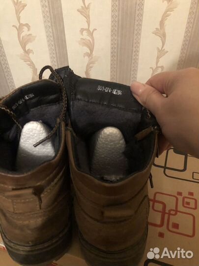 Ботинки подростковые 39 размер зима Rooman