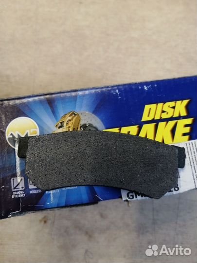 Колодки тормозные зад chevrolet lacetti 04