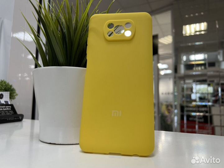 Чехол с защитой камеры для Poco X3